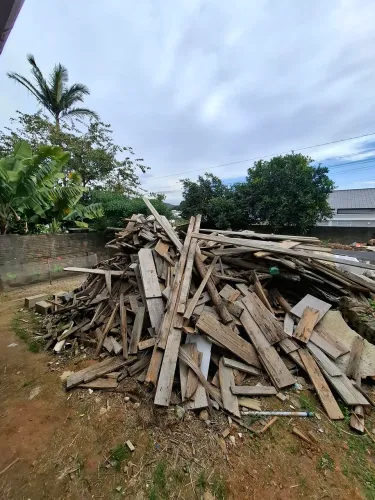 Doação de lenha  