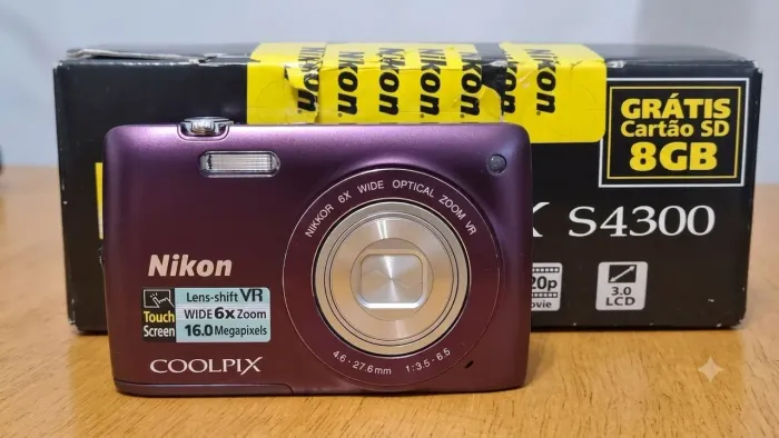 Nikon coolpix s4300 typo cybershot