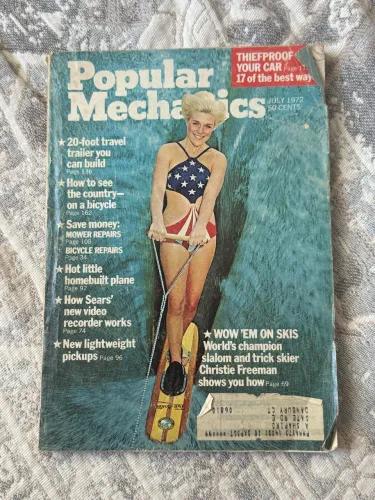 Revista Vintage 1972 Americana