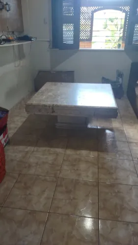 mesa de luxo beige de bahia marmore completa grande