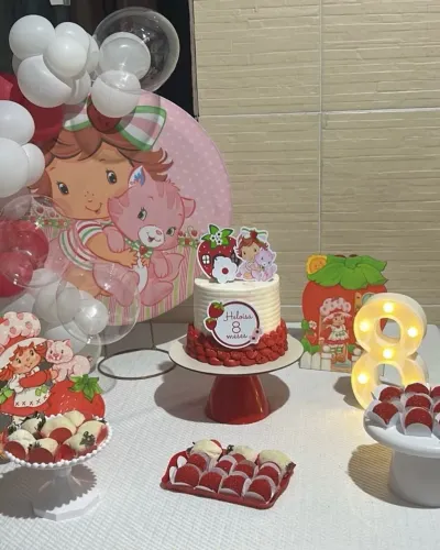Mini festa na mesa