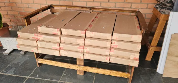 Prateleira suspensa em mdf