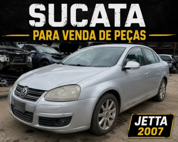 SUCATA DE JETTA 2.5 5C 2007 PARA RETIRADA DE PEÇAS! GARANTIA 90 DIAS!
