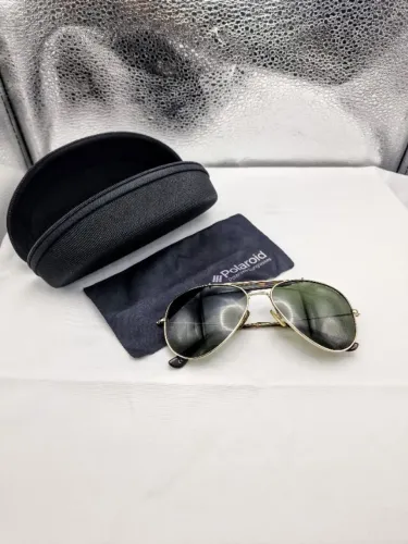 Óculos De Sol Polaroid Aviador Masculino