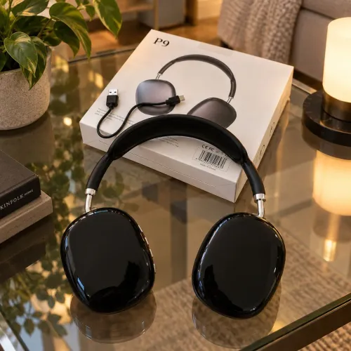 Fone Bluetooth P9 - Som e Estilo Novo Na Caixa