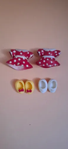 minnie sapatinho e vestidinho