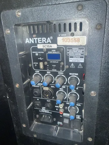 2 Caixas de som antera ambas ativas - retirar em guarujá