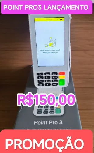 MÁQUINA DE CARTÃO PRO3 MERCADO PAGO IMPRIME O COMPROVANTE PRO 3 