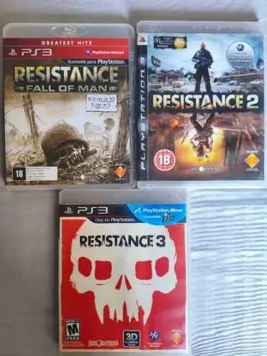 Trilogia Resistance ps3