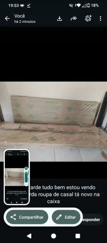 Vendo um guarda-roupa de seis portas de casal cor caramelo world