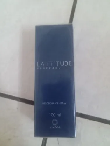 Desodorante e perfume masculino latitude profundo hinode