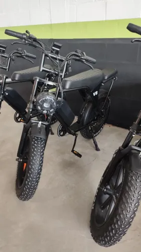 Bike Elétrica V8 750W 32km/h 48V | Nova + NF + Garantia