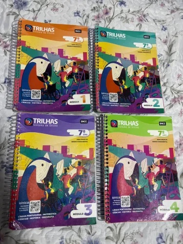 Livros trilhas FTD 7 ano