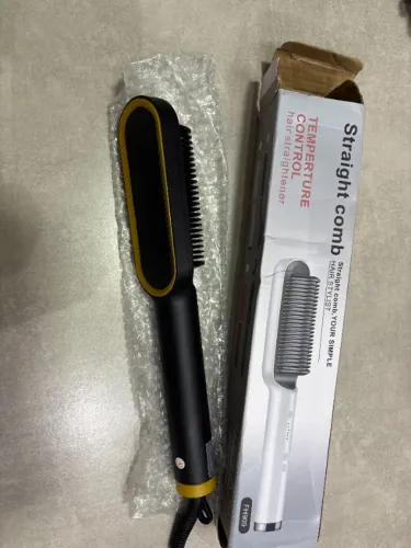 Escova Alisadora Straightener Cerâmica Portátil FH909