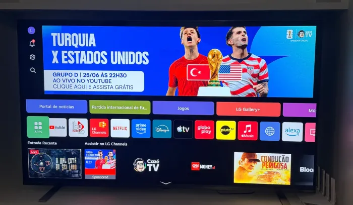 TV LG 65 polegadas Smartv QNED85a + Garantia até 11/2028