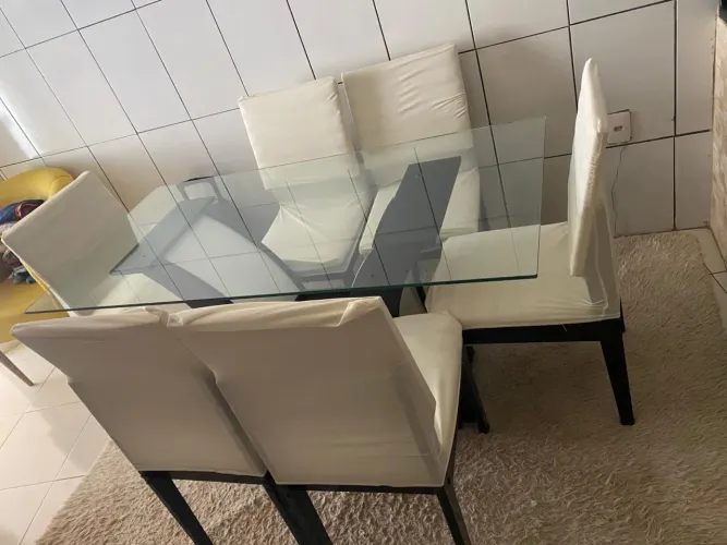 Mesa 6 cadeiras 