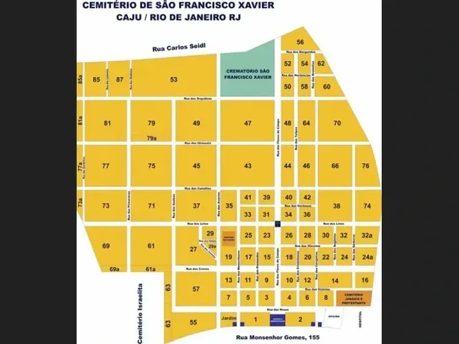 Oportunidade: Jazigo Perpétuo no Cemitério São Francisco Xavier - Caju RJ