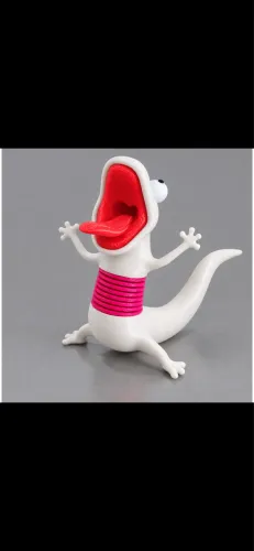 Lagarto Divertido com mola Articulada