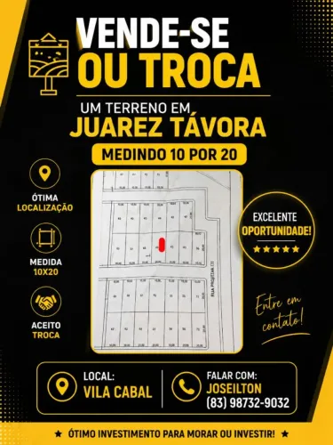 Terreno em Juarez  Távora 