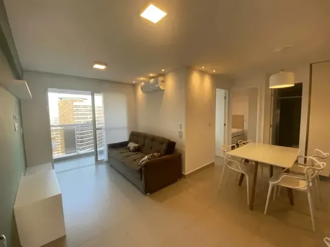 Foto do anúncio de Aluguel por temporada 47 m² / 2 quartos / na Beira Mar com Vista Mar / 100% Nascente no Beira Mar
