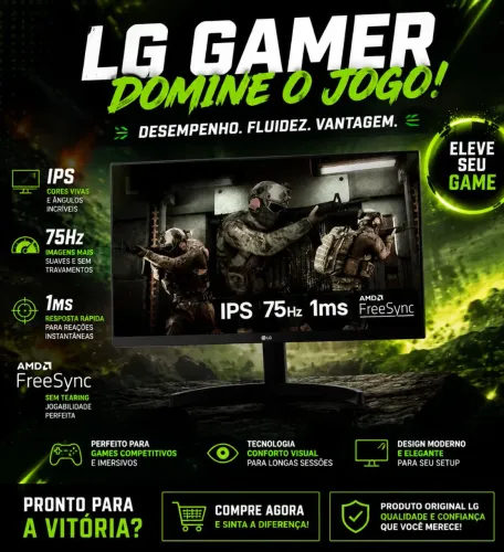 Monitor LG gamer