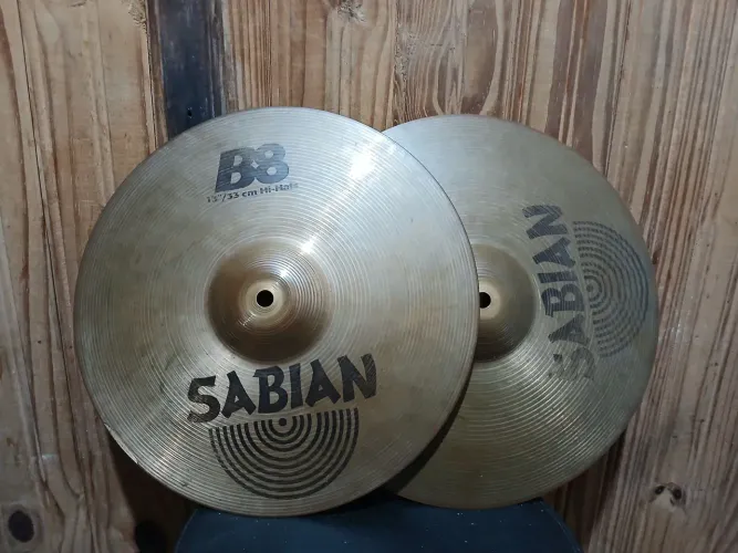 Prato de chimbal Sabian 13 polegada b8