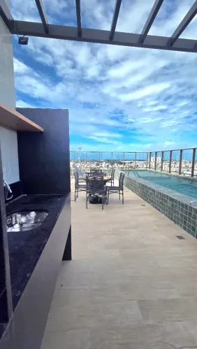 Apartamento nos bancários , 85m², 2vagas, lazer na cobertura