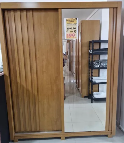 Guarda Roupa 2 Portas - 100% MDF