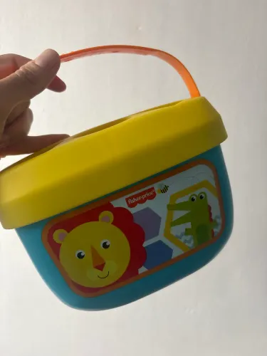 Meus primeiros blocos fisher price bloquinho encaixe 