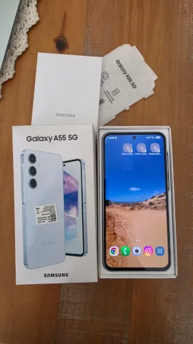 Samsung Galaxy a55 - NOVISSÍMO !!! Produto com caixa original !!