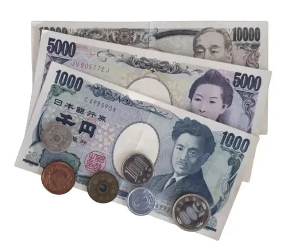 Cédulas moedas Japão YEN/YENES IEN/IENES