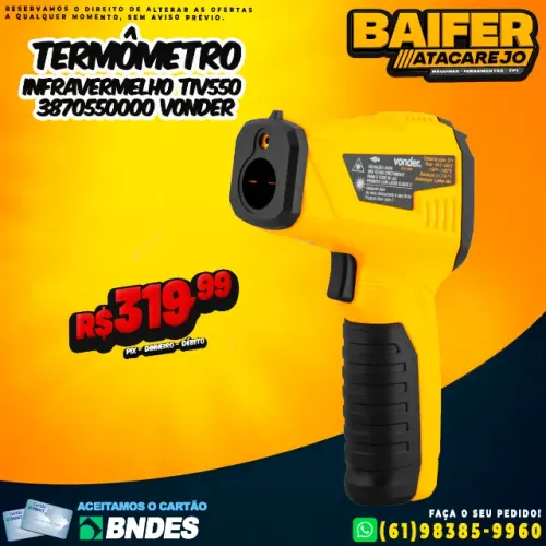 Termômetro Infravermelho TIV550 * Vonder