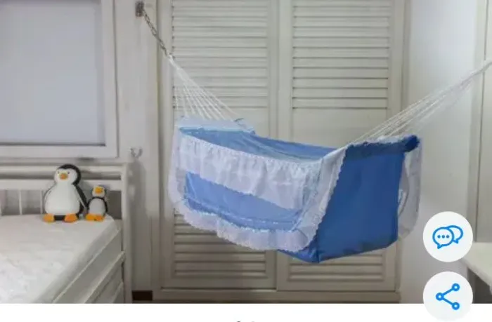 Rede com mosquiteiro pra bebê ?
