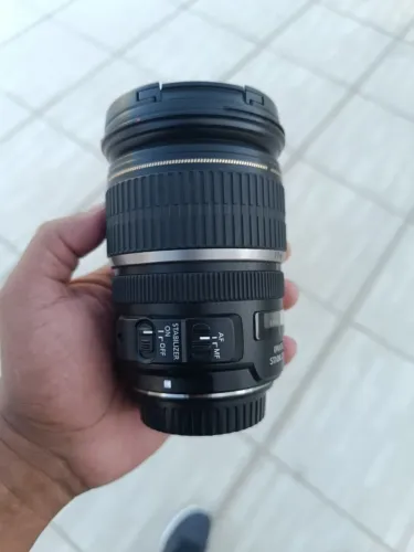 Lente Canon EFS 17-55mm 2.8 Muito nova!