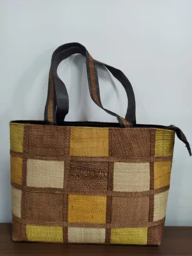 Bolsa Palha de Buriti Quadrados 