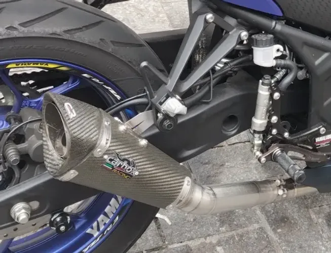 Escapamento Carbox Carbono Full 2x1 - Yamaha R3