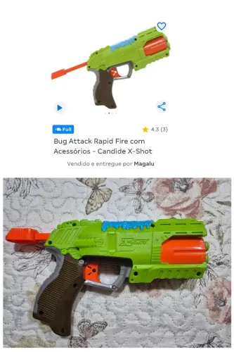 Nerf X-Shot Bug Attack Rapid