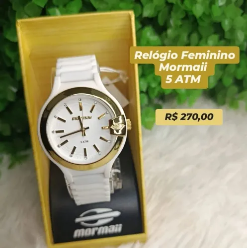 RELÓGIOS FEMININO COM GARANTIA