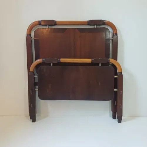 Cabeceira e pé (peseira) de cama patente de solteiro vintage, valor por unidade