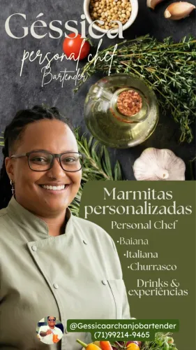 Personal Chef/Cozinheira/Marmitas