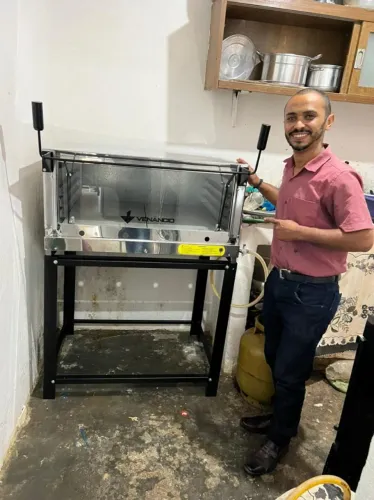 FORNO INDÚSTRIAL A GÁS INOX ROMA FIRI 90 CM VENÂNCIO