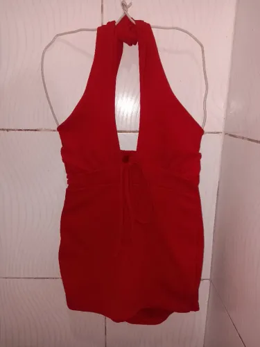Macaquinho Curto Short Saia Feminino G