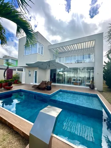CASA EM CONDOMÍNIO RESIDENCIAL em CAMAÇARI - BA, ALPHAVILLE LITORAL NORTE 1
