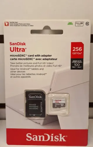 Cartão de memória profissional alta velocidade UHS 4K SanDisk micro SD xxGB