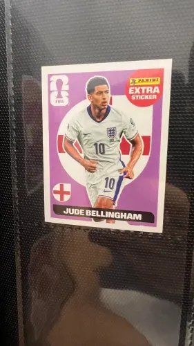 Figurinhas LEGENDS - BELLINGHAM ROXO - ORIGINAL 2026