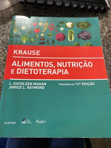 KRAUSE - Alimentos, nutrição e direto terapia (livro)