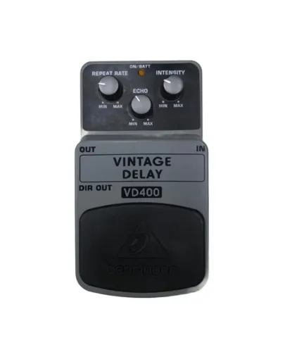 Pedal Behringer Vintage Delay VD400 Para Guitarra 