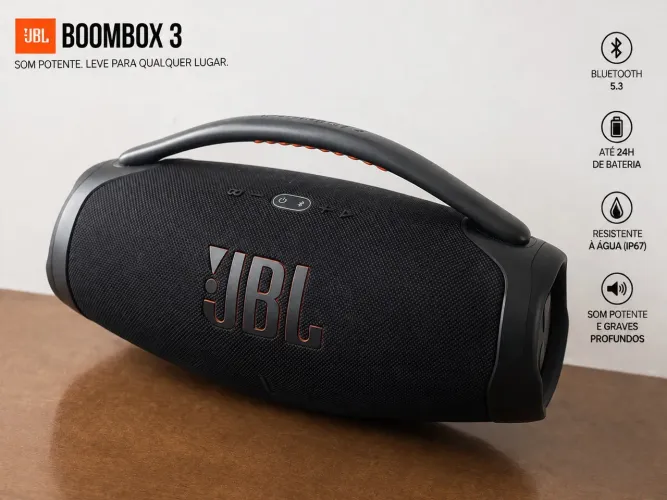 JBL BOMBOX 3 ACEITO TROCA