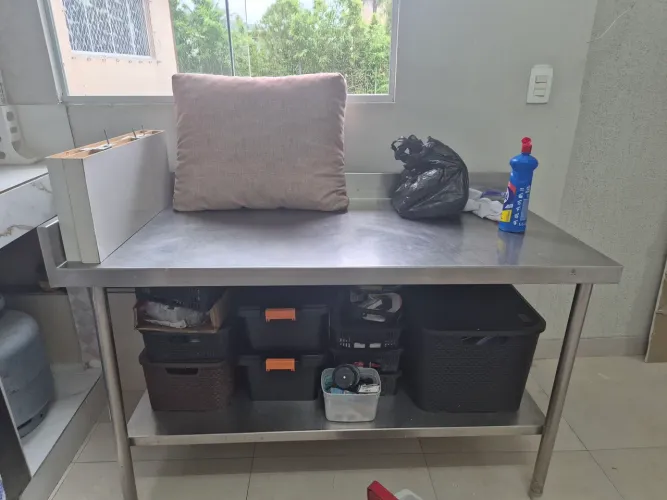 Bancada de inox