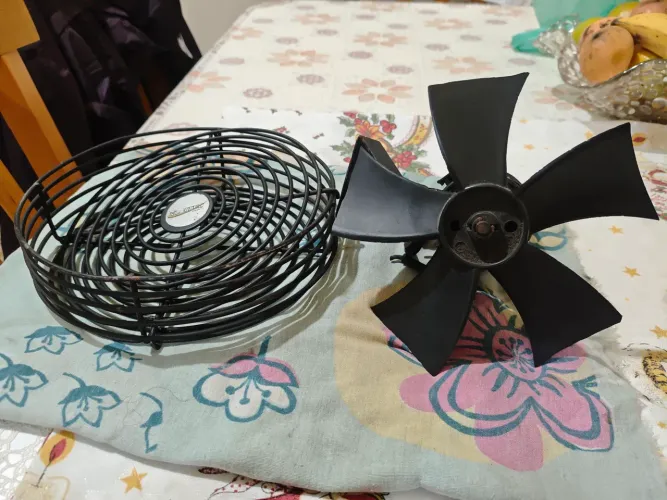 Ventilador Portátil com muita potencia, pouco barulho 